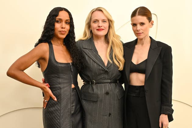 Apple TV Press Day Kerry Washington, Elisabeth Moss and Kate Mara arriving to Apple TV Press Day at Barker Hanger on February 03, 2026 in Santa Monica, CA. Santa Monica Barker Hanger California USA Copyright: xLISAxOConnor AFF-USA.comx