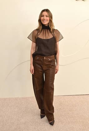 Apple TV Press Day Jessica Biel arriving to Apple TV Press Day at Barker Hanger on February 03, 2026 in Santa Monica, CA. Santa Monica Barker Hanger California USA Copyright: xLISAxOConnor AFF-USA.comx