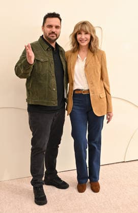 Apple TV Press Day Jake Johnson and Mary Steenburgen arriving to Apple TV Press Day at Barker Hanger on February 03, 2026 in Santa Monica, CA. Santa Monica Barker Hanger California USA Copyright: xLISAxOConnor AFF-USA.comx