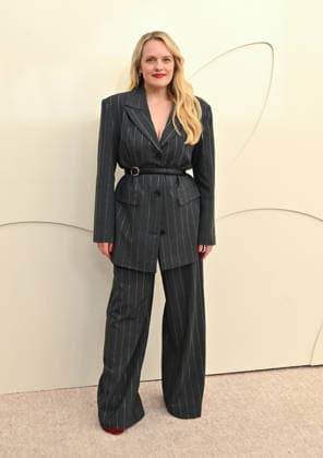 Apple TV Press Day Elisabeth Moss arriving to Apple TV Press Day at Barker Hanger on February 03, 2026 in Santa Monica, CA. Santa Monica Barker Hanger California USA Copyright: xLISAxOConnor AFF-USA.comx