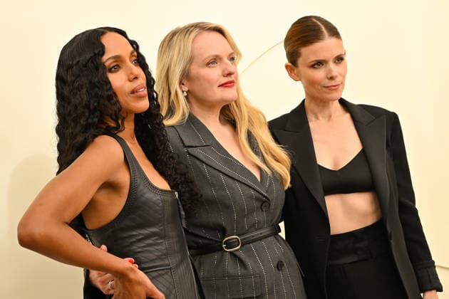 Apple TV Press Day Kerry Washington, Elisabeth Moss and Kate Mara arriving to Apple TV Press Day at Barker Hanger on February 03, 2026 in Santa Monica, CA. Santa Monica Barker Hanger California USA Copyright: xLISAxOConnor AFF-USA.comx