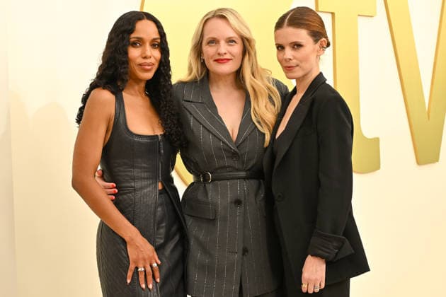 Apple TV Press Day Kerry Washington, Elisabeth Moss and Kate Mara arriving to Apple TV Press Day at Barker Hanger on February 03, 2026 in Santa Monica, CA. Santa Monica Barker Hanger California USA Copyright: xLISAxOConnor AFF-USA.comx