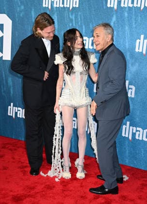 ˜Dracula™ Los Angeles Premiere Zoe Bleu, Caleb Landry Jones and Christoph Waltz arriving at the Dracula? Los Angeles premiere held at the TCL Chinese Theatre on February 3, 2026 in Hollywood, Ca. Hollywood TCL Chinese Theatre California USA Copyright: xTammiexArroyox xAFF-USA.comx