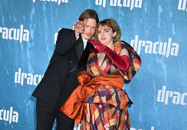 ˜Dracula™ Los Angeles Premiere Caleb Landry Jones and Katya Zvereva arriving at the Dracula? Los Angeles premiere held at the TCL Chinese Theatre on February 3, 2026 in Hollywood, Ca. Hollywood TCL Chinese Theatre California USA Copyright: xTammiexArroyox xAFF-USA.comx