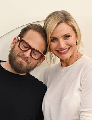 03 February, 2026 - Los Angeles, California - Jonah Hill, Cameron Diaz. Apple TV Press Day held at Barker Hangar in Los Angeles. Santa Monica USA - ZUMAa123 20260203_zaa_a123_155 Copyright: xADx