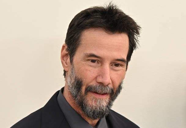 03 February, 2026 - Los Angeles, California - Keanu Reeves. Apple TV Press Day held at Barker Hangar in Los Angeles. Santa Monica USA - ZUMAa123 20260203_zaa_a123_175 Copyright: xADx