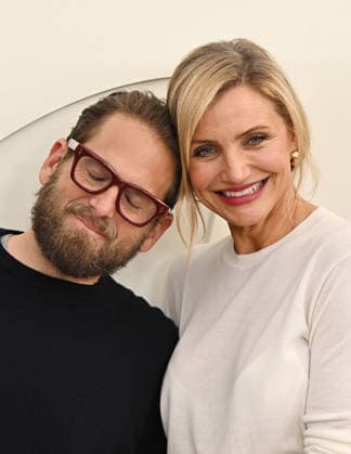 03 February, 2026 - Los Angeles, California - Jonah Hill, Cameron Diaz. Apple TV Press Day held at Barker Hangar in Los Angeles. Photo Copyright: xAdMediax xMediaPunchx