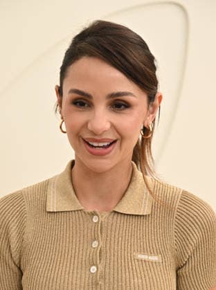 03 February, 2026 - Los Angeles, California -Aimee Carrero. Apple TV Press Day held at Barker Hangar in Los Angeles. Photo Copyright: xAdMediax xMediaPunchx