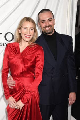 NEW YORK, NY - FEBRUARY 3: Dree Hemingway and Nicholas Delli Santi at the premiere of FX™s Love Story: John F. Kennedy Jr. & Carolyn Bessette at Carnegie Hall on February 3, 2026 in New York City. Copyright: xmpi099 MediaPunchx