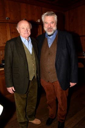 Hans Stadlbauer Schauspieler Dieter Fischer Schauspieler Muenchen 03.02.2026 Augustiner Stammhaus Iberl Buehne Premiere Weiberwirtschaft Foto Muenchen