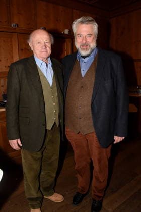 Hans Stadlbauer Schauspieler Dieter Fischer Schauspieler Muenchen 03.02.2026 Augustiner Stammhaus Iberl Buehne Premiere Weiberwirtschaft Foto Foto Muenchen