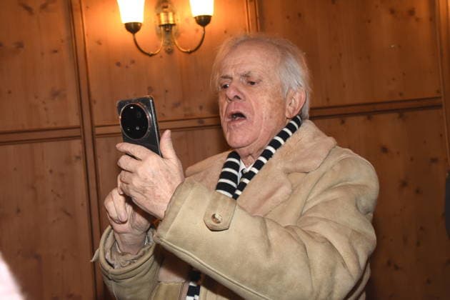 Michael Graeter Kolumnist Muenchner Liste Stadtrat Kandidat Muenchen 03.02.2026 Augustiner Stammhaus Iberl Buehne Premiere Weiberwirtschaft Foto Muenchen