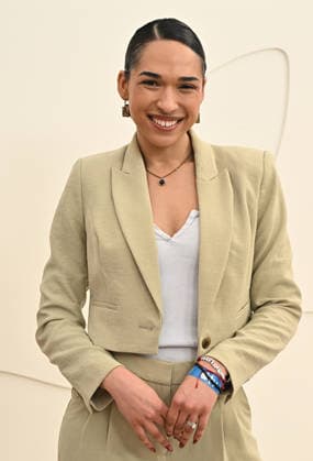 03 February, 2026 - Los Angeles, California - Amanda Castrillo . Apple TV Press Day held at Barker Hangar in Los Angeles. Santa Monica USA - ZUMAa123 20260203_zaa_a123_208 Copyright: xADx