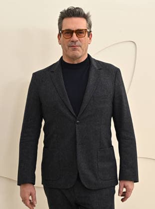 03 February, 2026 - Los Angeles, California - Jon Hamm . Apple TV Press Day held at Barker Hangar in Los Angeles. Santa Monica USA - ZUMAa123 20260203_zaa_a123_225 Copyright: xADx