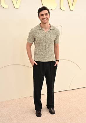 03 February, 2026 - Los Angeles, California - Charlie Hall . Apple TV Press Day held at Barker Hangar in Los Angeles. Santa Monica USA - ZUMAa123 20260203_zaa_a123_260 Copyright: xADx