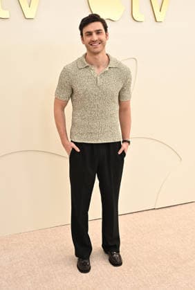 03 February, 2026 - Los Angeles, California - Charlie Hall . Apple TV Press Day held at Barker Hangar in Los Angeles. Santa Monica USA - ZUMAa123 20260203_zaa_a123_278 Copyright: xADx