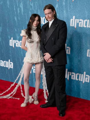 February 3, 2026, Hollywood, California, USA: ZOo¹ BLEU and CALEB LANDRY attend the Dracula Los Angeles red carpet Premiere. Hollywood USA - ZUMAb173 20260203_aap_b173_056 Copyright: xBillyxBennightx