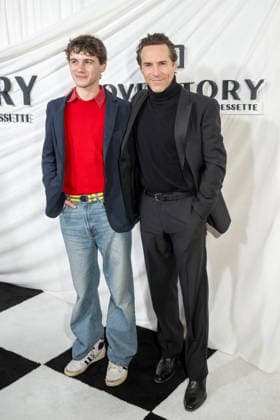 FX s Love Story: John F. Kennedy Jr. & Carolyn Bessette Limited Series Premiere in New York, USA - 03 Feb 2026 (L-R) Sam Nivola and Alessandro Nivola attend FX s Love Story: John F. Kennedy Jr. & Carolyn Bessette Limited Series Premiere at Carnegie Hall. New York United States Copyright: xRonxAdarx xSOPAxImagesx _radar_lovestory_20260203_00053