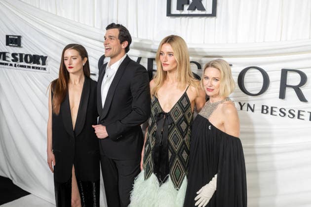 FX s Love Story: John F. Kennedy Jr. & Carolyn Bessette Limited Series Premiere in New York, USA - 03 Feb 2026 (L-R) Grace Gummer, Paul Anthony Kelly, Sarah Pidgeon and Naomi Watts attend FX s Love Story: John F. Kennedy Jr. & Carolyn Bessette Limited Series Premiere at Carnegie Hall. New York United States Copyright: xRonxAdarx xSOPAxImagesx _radar_lovestory_20260203_01562