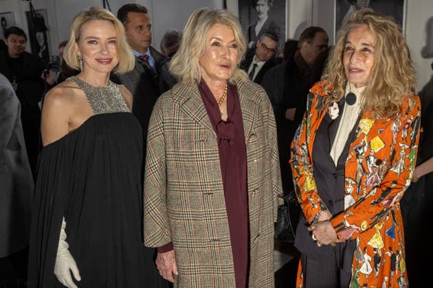 February 3, 2026, New York, United States: (L-R) Naomi Watts, Martha Stewart and Ann Dexter-Jones attend FX s Love Story: John F. Kennedy Jr. & Carolyn Bessette Limited Series Premiere at Carnegie Hall. New York United States - ZUMAs197 20260203_aaa_s197_416 Copyright: xRonxAdarx