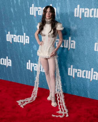 February 3, 2026, Hollywood, California, USA: ZOo¹ BLEU attends the Dracula Los Angeles red carpet Premiere. Hollywood USA - ZUMAb173 20260203_aap_b173_078 Copyright: xBillyxBennightx