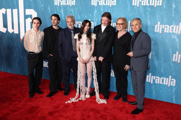Vertical Entertainment s Dracula Los Angeles Premiere, 03 February 2026 Luc Besson, Caleb Landry Jones, Danny Elfman and Christoph Waltz at the Los Angeles Premiere Of Vertical Entertainment s Dracula held at the TCL Chinese Theatre IMAX on 3 February 2026 in Hollywood, Los Angeles, California, United States., Credit:Xavier Collin Avalon United States, California, Los Angeles  Copyright: xXavierxCollinx xAvalonx 1071934397