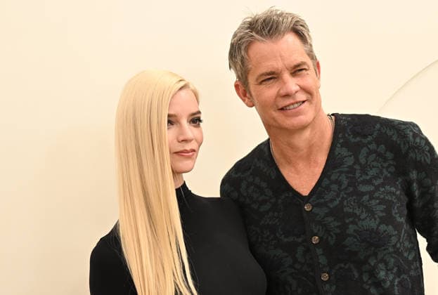 03 February, 2026 - Los Angeles, California - Anya Taylor-Joy, Timothy Olyphant. Apple TV Press Day held at Barker Hangar in Los Angeles. Santa Monica USA - ZUMAa123 20260203_zaa_a123_430 Copyright: xADx