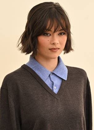 03 February, 2026 - Los Angeles, California - Lukita Maxwell. Apple TV Press Day held at Barker Hangar in Los Angeles. Santa Monica USA - ZUMAa123 20260203_zaa_a123_396 Copyright: xADx