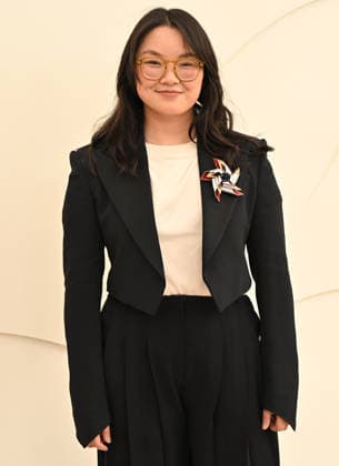 03 February, 2026 - Los Angeles, California - Thaddea Graham. Apple TV Press Day held at Barker Hangar in Los Angeles. Santa Monica USA - ZUMAa123 20260203_zaa_a123_437 Copyright: xADx