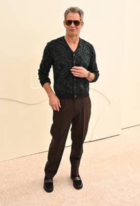 03 February, 2026 - Los Angeles, California -Timothy Olyphant. Apple TV Press Day held at Barker Hangar in Los Angeles. Santa Monica USA - ZUMAa123 20260203_zaa_a123_341 Copyright: xADx