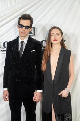 February 3, 2026, New York, United States: (L-R) Mark Ronson and Grace Gummer attend FX s Love Story: John F. Kennedy Jr. & Carolyn Bessette Limited Series Premiere at Carnegie Hall. New York United States - ZUMAs197 20260203_aaa_s197_352 Copyright: xRonxAdarx
