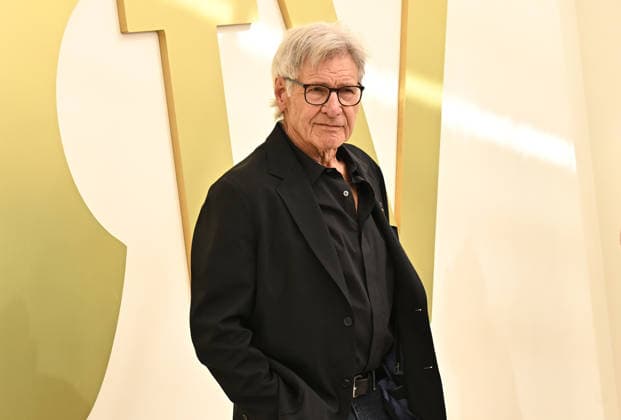 03 February, 2026 - Los Angeles, California -Harrison Ford. Apple TV Press Day held at Barker Hangar in Los Angeles. Santa Monica USA - ZUMAa123 20260203_zaa_a123_530 Copyright: xADx