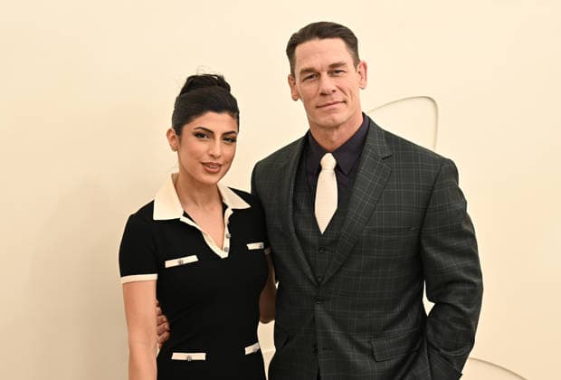 03 February, 2026 - Los Angeles, California -Shay Shariatzadeh, John Cena. Apple TV Press Day held at Barker Hangar in Los Angeles. Santa Monica USA - ZUMAa123 20260203_zaa_a123_543 Copyright: xADx