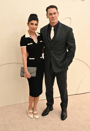 03 February, 2026 - Los Angeles, California -Shay Shariatzadeh, John Cena. Apple TV Press Day held at Barker Hangar in Los Angeles. Santa Monica USA - ZUMAa123 20260203_zaa_a123_544 Copyright: xADx