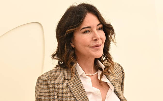03 February, 2026 - Los Angeles, California - Christa Miller. Apple TV Press Day held at Barker Hangar in Los Angeles. Santa Monica USA - ZUMAa123 20260203_zaa_a123_584 Copyright: xADx