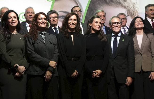 Spanish Queen Letizia attending Cancer world day in Madrid on Wednesday, 4 February 2026. Cordon Press 