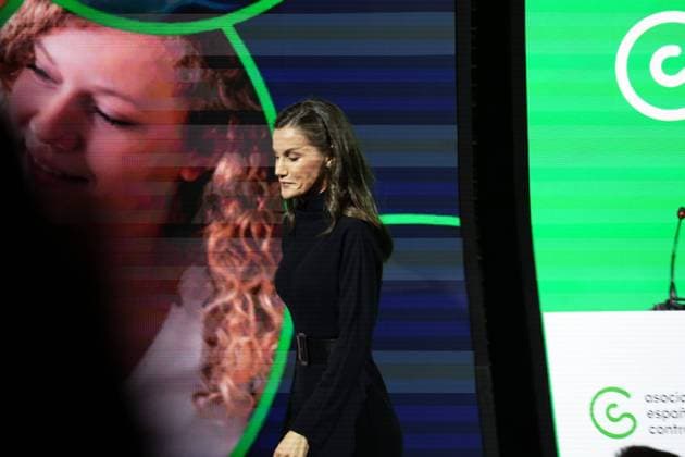 Spanish Queen Letizia attending Cancer world day in Madrid on Wednesday, 4 February 2026. Cordon Press 