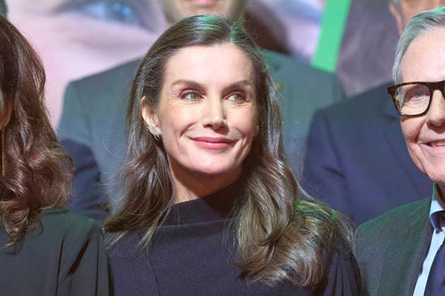 04-02-2026 Madrid Queen Letizia during the offcial ceremony for the world cancer day, with the theme United by Unique, at the Green Patio space in Madrid. No Spain Â  Copyright: xPPEx