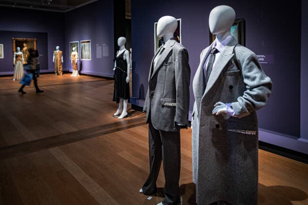 Berlin Mitte Tiergarten; das Kulturforum: Gemäldegalerie im Rahmen der Fashion Week: Gallery Looks Modeinszenierungen in der Gemäldegalerie - 04.02.2026 Kulturforum