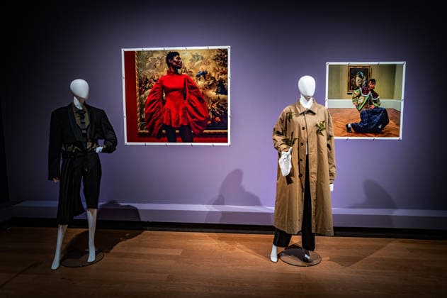 Berlin Mitte Tiergarten; das Kulturforum: Gemäldegalerie im Rahmen der Fashion Week: Gallery Looks Modeinszenierungen in der Gemäldegalerie - 04.02.2026 Kulturforum
