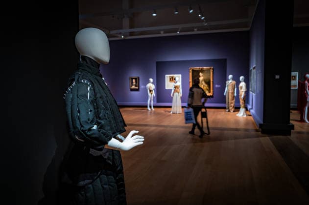 Berlin Mitte Tiergarten; das Kulturforum: Gemäldegalerie im Rahmen der Fashion Week: Gallery Looks Modeinszenierungen in der Gemäldegalerie - 04.02.2026 Kulturforum
