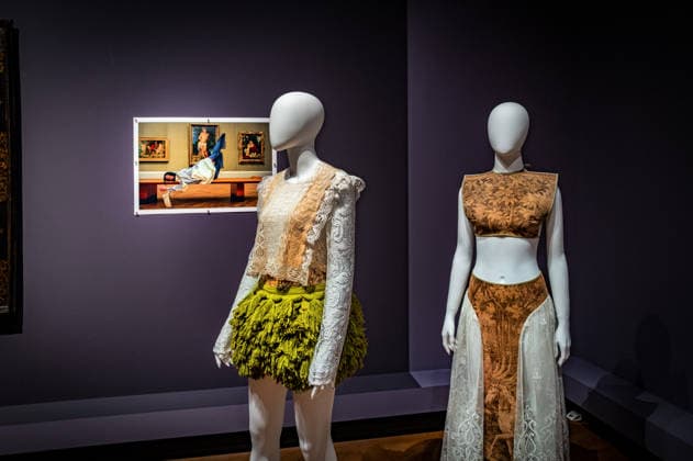 Berlin Mitte Tiergarten; das Kulturforum: Gemäldegalerie im Rahmen der Fashion Week: Gallery Looks Modeinszenierungen in der Gemäldegalerie - 04.02.2026 Kulturforum