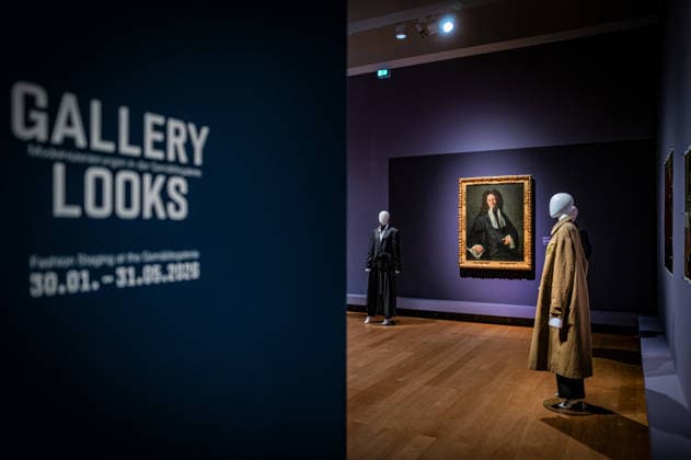 Berlin Mitte Tiergarten; das Kulturforum: Gemäldegalerie im Rahmen der Fashion Week: Gallery Looks Modeinszenierungen in der Gemäldegalerie - 04.02.2026 Kulturforum