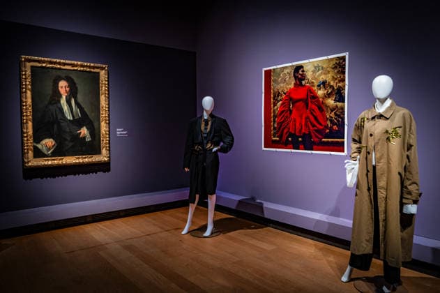 Berlin Mitte Tiergarten; das Kulturforum: Gemäldegalerie im Rahmen der Fashion Week: Gallery Looks Modeinszenierungen in der Gemäldegalerie - 04.02.2026 Kulturforum