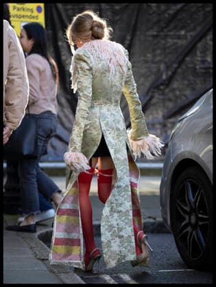 . 04 02 2026. London, United Kingdom. Margot Robbie arriving for a photo-call in London for her new film Wuthering Heights .  xStephenxLockx xi-Imagesx IIM-26544-0011