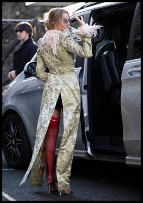 . 04 02 2026. London, United Kingdom. Margot Robbie arriving for a photo-call in London for her new film Wuthering Heights .  xStephenxLockx xi-Imagesx IIM-26544-0014