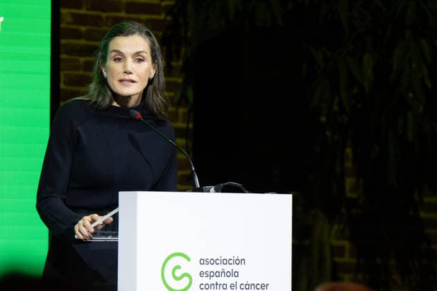 February 4, 2026, Madrid, Spain: Queen Letizia of Spain attends the Institutional event for the World Cancer Day 2026 at Green Patio Espace in Madrid. Madrid Spain - ZUMAs197 20260204_aaa_s197_063 Copyright: xAtilanoxGarciax
