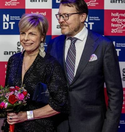 Den Haag, The Netherlands, 2026-02-04 19:32:18 THE HAGUE, February 14, 2026, Amare. Princess Beatrix, Prince Constantijn, and Princess Laurentien attend the opening of the twentieth anniversary edition of the Holland Dance Festival at Amare in The Hague. The Netherlands Dance Theater will perform the opening performance, which includes both new work by choreographer Jan Martens and a presentation by Marcos Morau (Horses). PHOTO: NLBeeld POOL Nieboer Credit: NL Beeld Patrick van Emst  Copyright: xx x