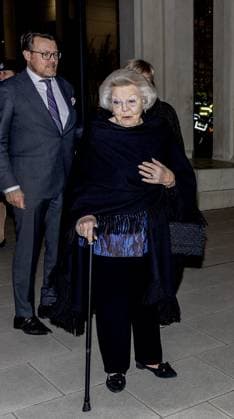 Den Haag, The Netherlands, 2026-02-04 19:18:52 THE HAGUE, February 14, 2026, Amare. Princess Beatrix, Prince Constantijn, and Princess Laurentien attend the opening of the twentieth anniversary edition of the Holland Dance Festival at Amare in The Hague. The Netherlands Dance Theater will perform the opening performance, which includes both new work by choreographer Jan Martens and a presentation by Marcos Morau (Horses). PHOTO: NLBeeld POOL Nieboer Credit: NL Beeld Patrick van Emst  Copyright: xx x