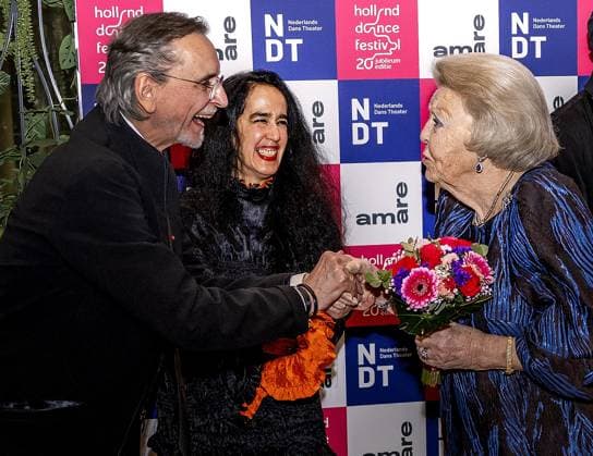 Den Haag, The Netherlands, 2026-02-04 21:10:36 THE HAGUE, February 14, 2026, Amare. Princess Beatrix, Prince Constantijn, and Princess Laurentien attend the opening of the twentieth anniversary edition of the Holland Dance Festival at Amare in The Hague. The Netherlands Dance Theater will perform the opening performance, which includes both new work by choreographer Jan Martens and a presentation by Marcos Morau (Horses). PHOTO: NLBeeld POOL Nieboer Credit: NL Beeld Patrick van Emst  Copyright: xx x